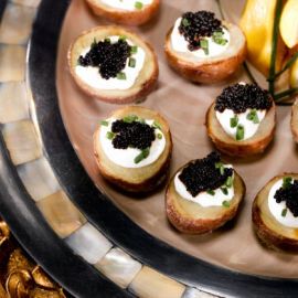 New Potatoes With Caviar